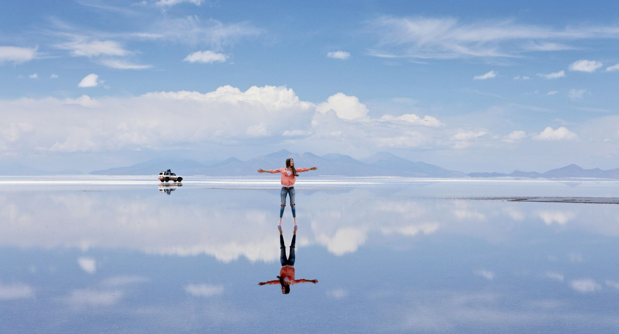 Laguna de Salinas y paisaje altoandino