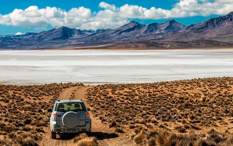 Paisaje de salinas